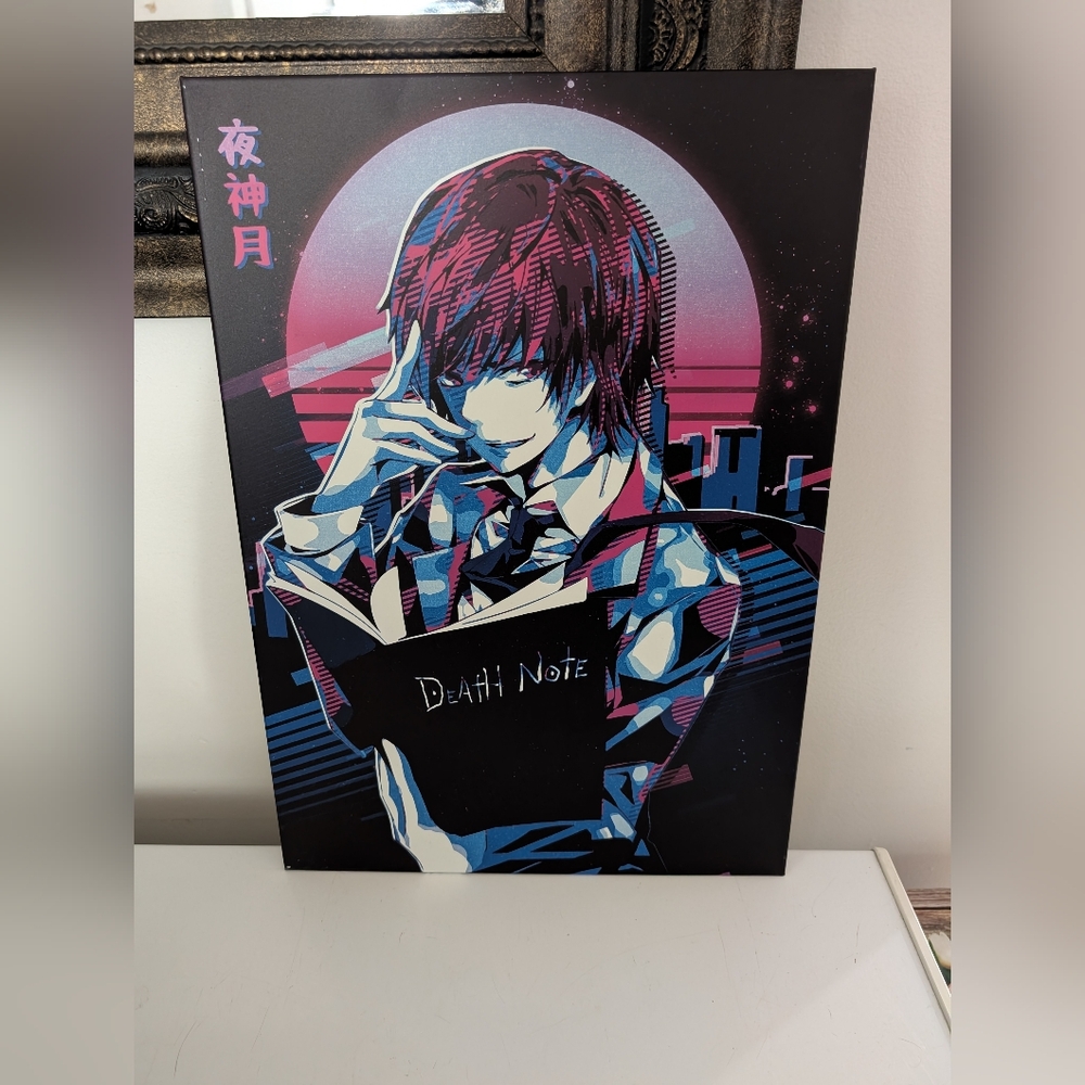 Displate Metal Poster Death Note Light